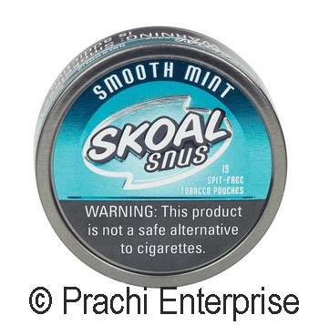 SKOAL SNUS SMOOTH MINT (5 CAN)